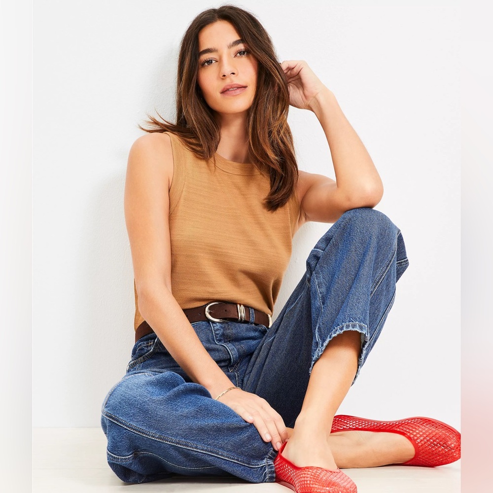 SCROLL FOR ACCURATE COLOR | LOFT Harbor Tank Top
